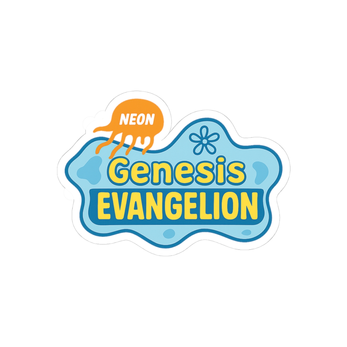 Neon Genesis Evangelion Sticker | Bold Anime Vinyl Decal