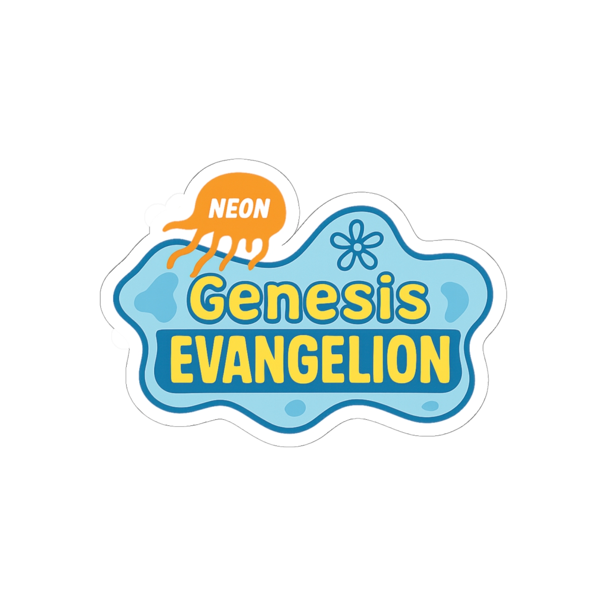Neon Genesis Evangelion Sticker | Bold Anime Vinyl Decal
