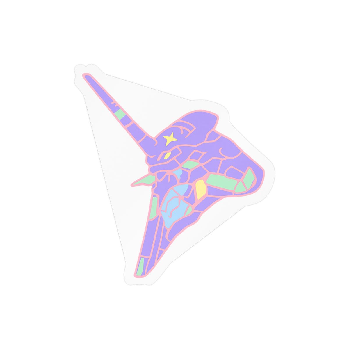 Evangelion Unit 01 Sticker | Bold Anime Vinyl Decal