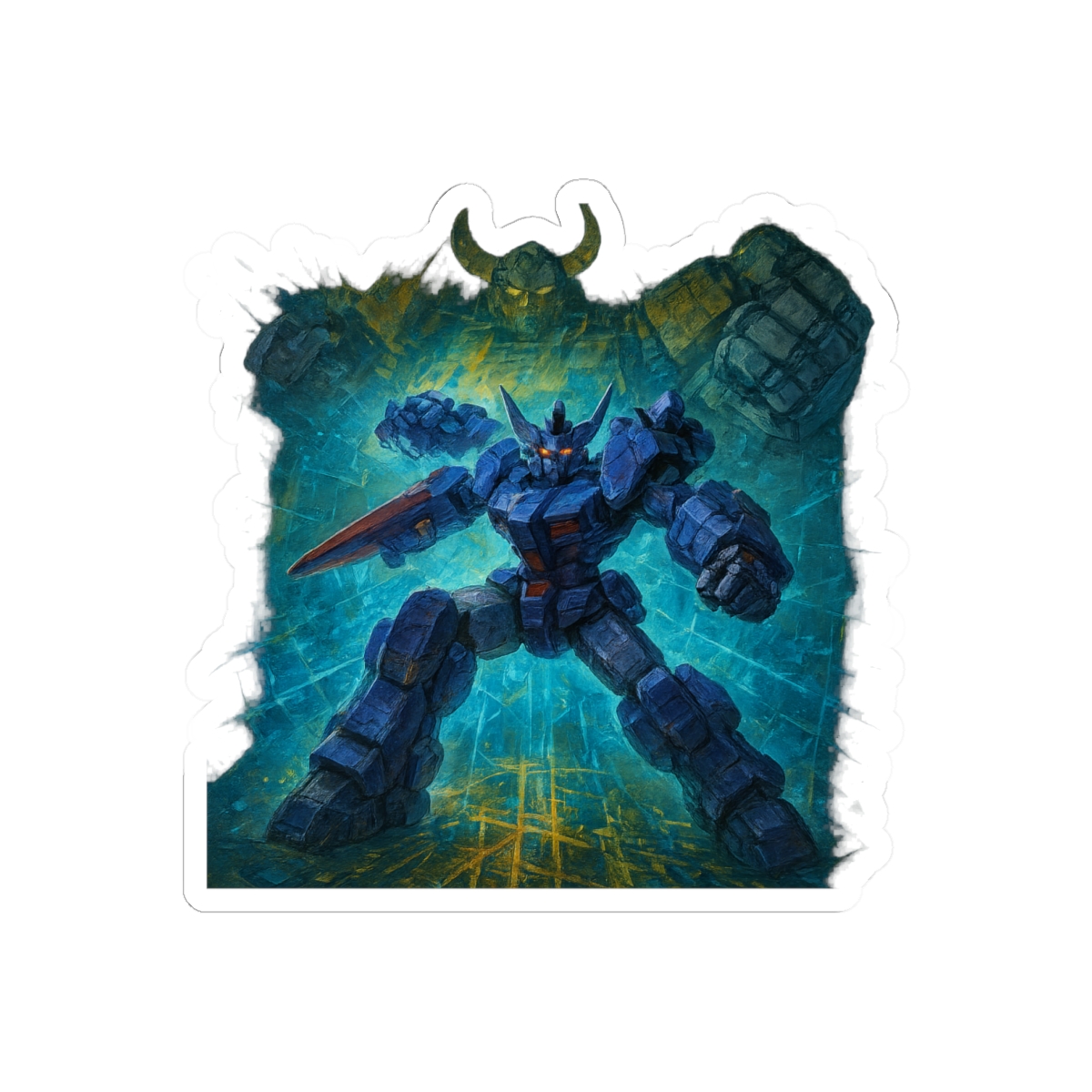 Unicron Chaos Bringer Transformers Sticker | Bold Vinyl Decal