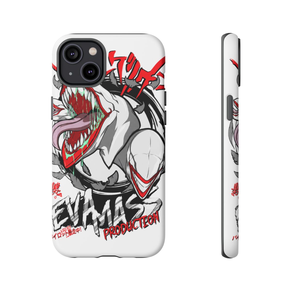 Evangelion Eva Mass Production iPhone 13 Pro Max Case - alternate angle 1, merchandise