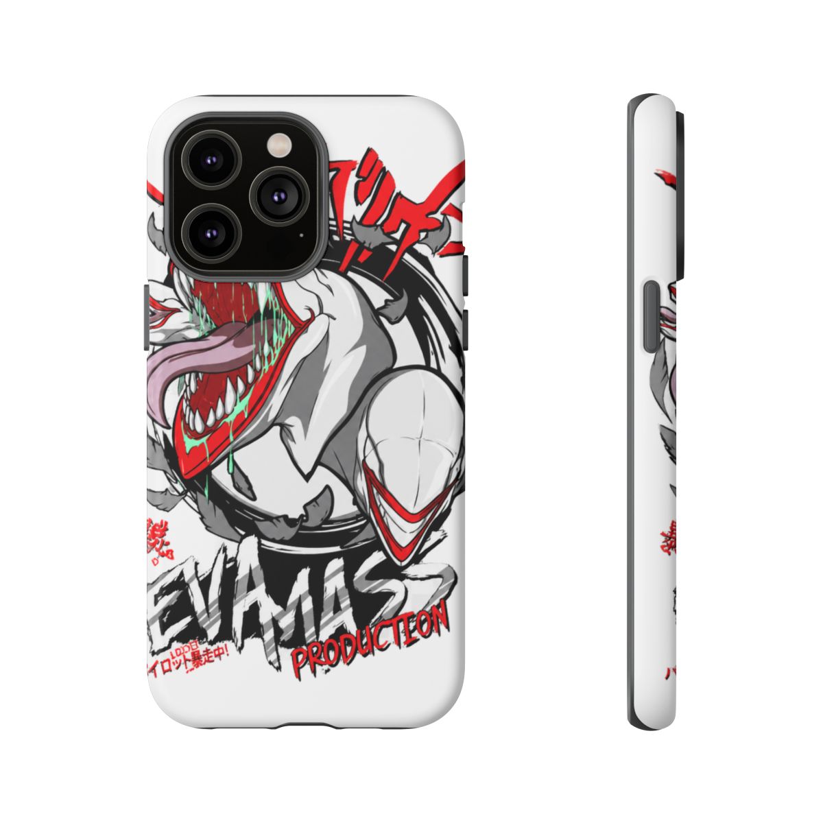 Evangelion Eva Mass Production iPhone 13 Pro Max Case - alternate angle 3, merchandise