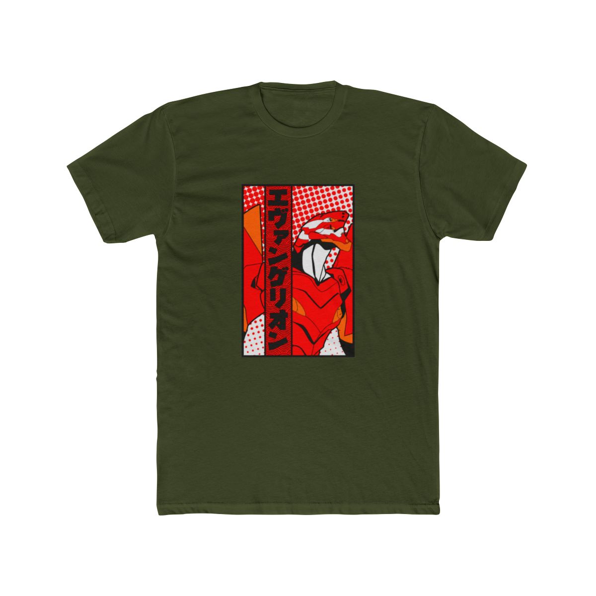 Evangelion eva 02 T Shirt - alternate angle 4, merchandise