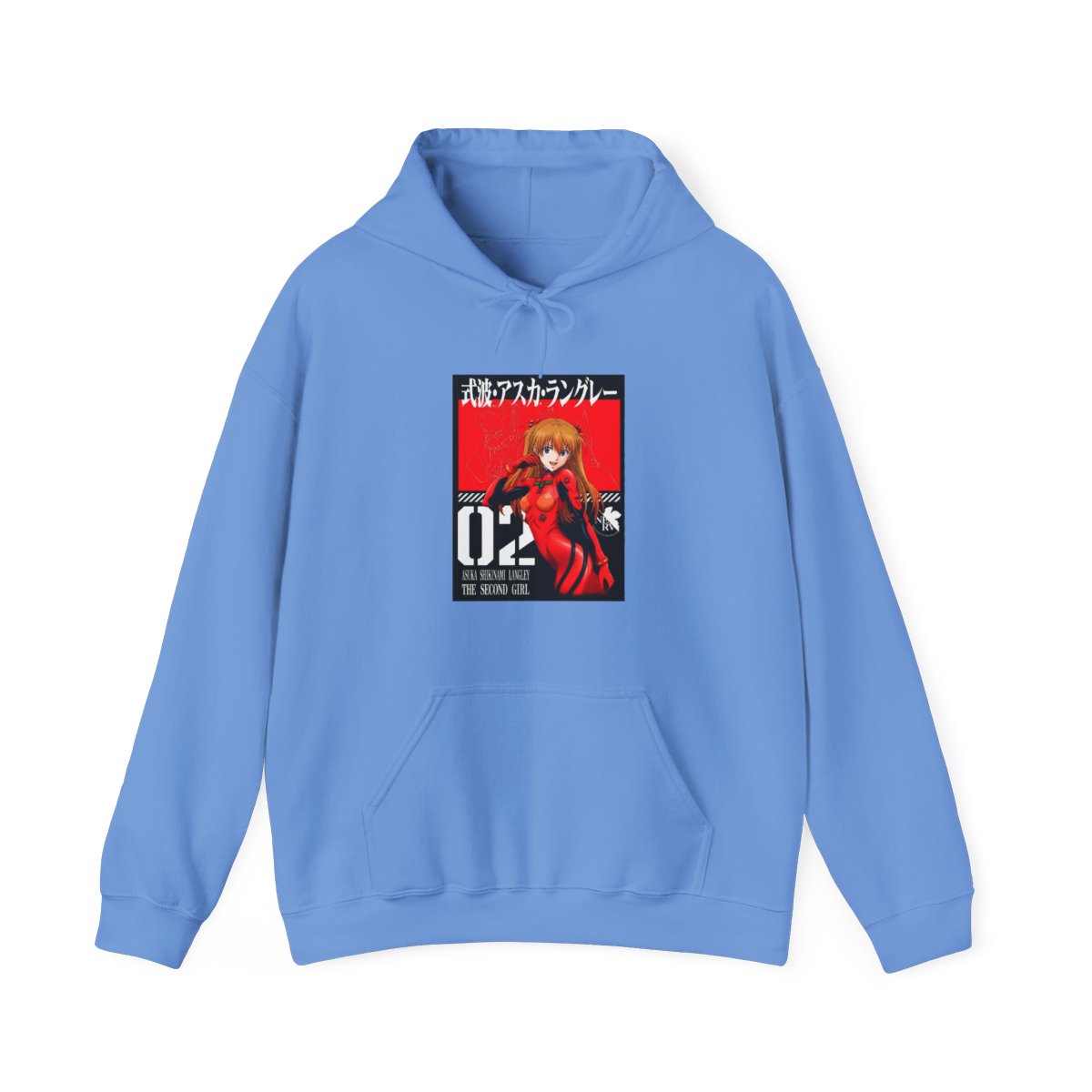Neon Genesis Evangelion - Asuka Langley Shikinami Hoodie - alternate angle 3, merchandise